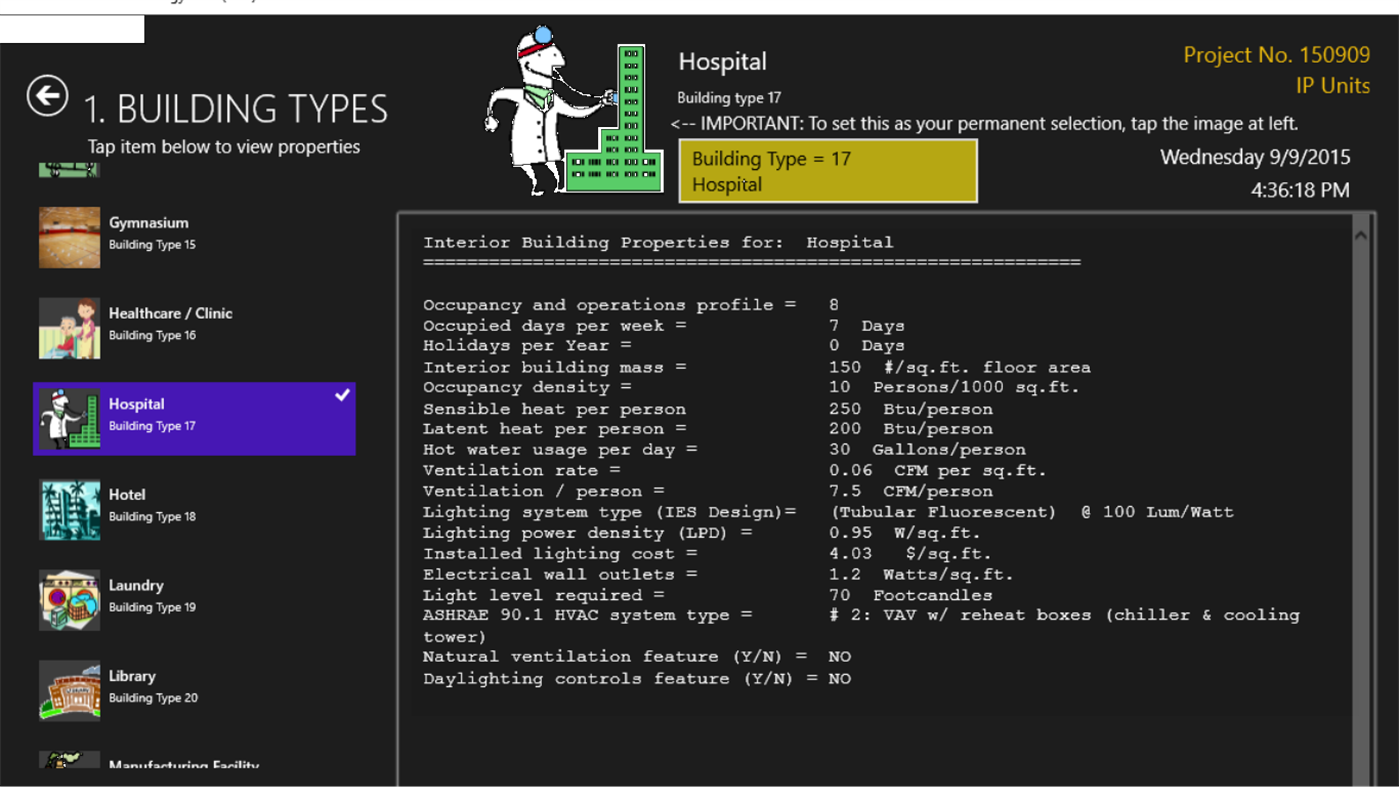 #2. Architect's Energy Tool (AET) (Windows) Podle: DEGapps
