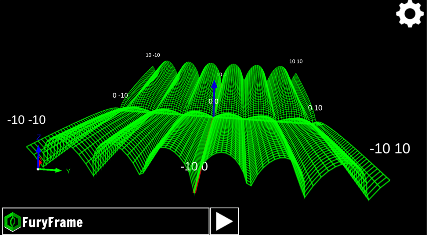 #2. 3D Plot Grapher (Windows) 由: FuryFrame