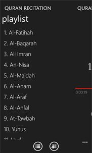Quran MP3 Beta screenshot 3