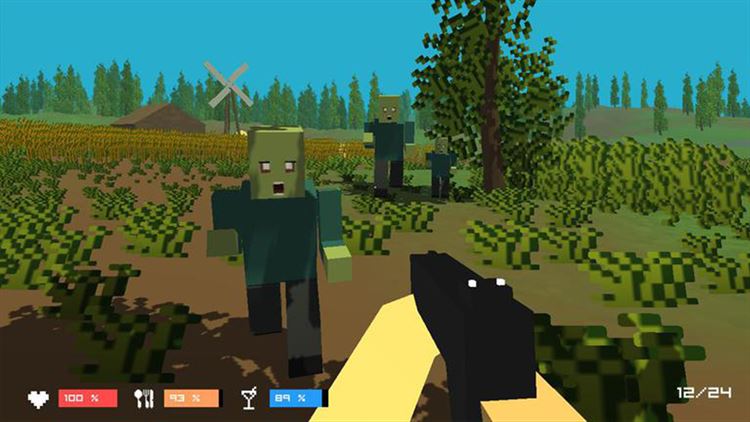【图】Survival Craft 3D – Pixel Gun(截图1)