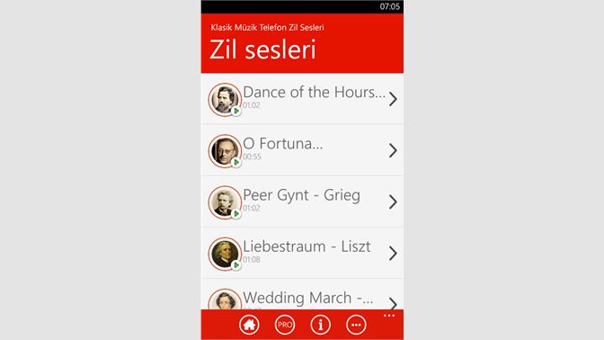 Klasik Muzik Telefon Zil Sesleri Al Microsoft Store Tr Tr