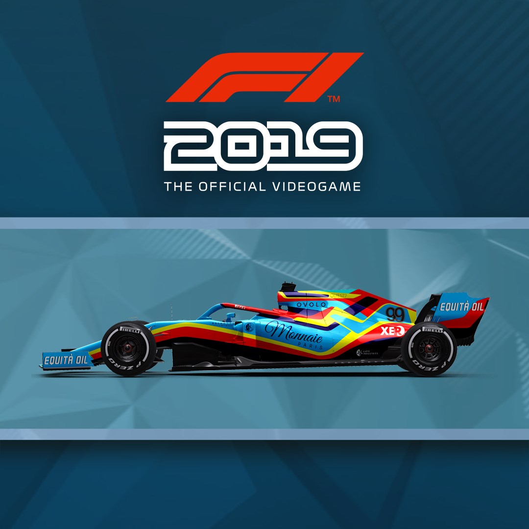 F1® 2019: Car Livery 'Monnaie - Fête'
