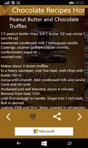 Chocolate Recipes Homemade screenshot 3