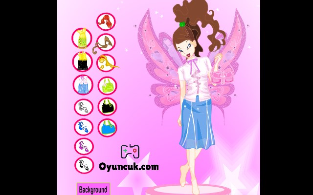 Fairy Girl Dress Up Game