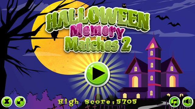 Halloween Memory Matches 2 screenshot 1