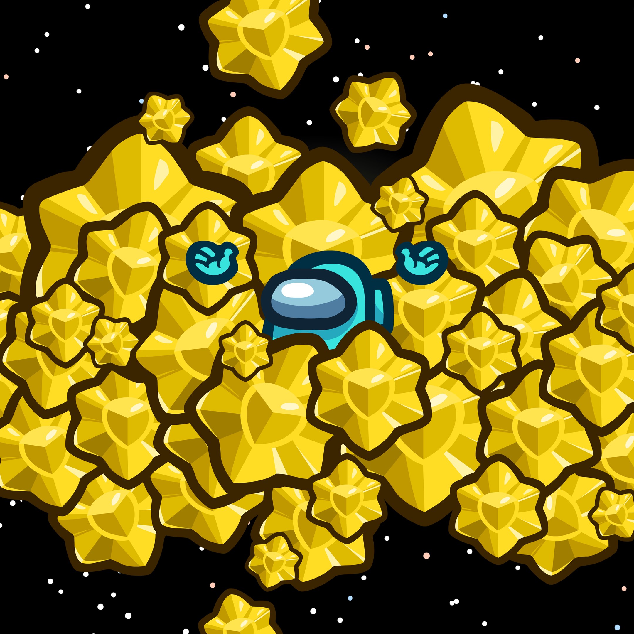300 Stars - Among Us