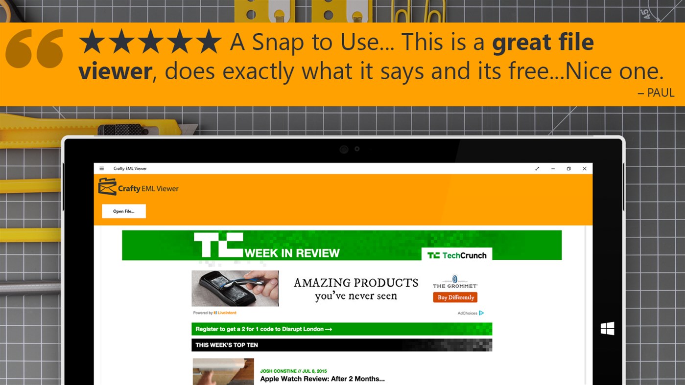 #1. EML Opener (Windows) โดย: Ballard App Craftery