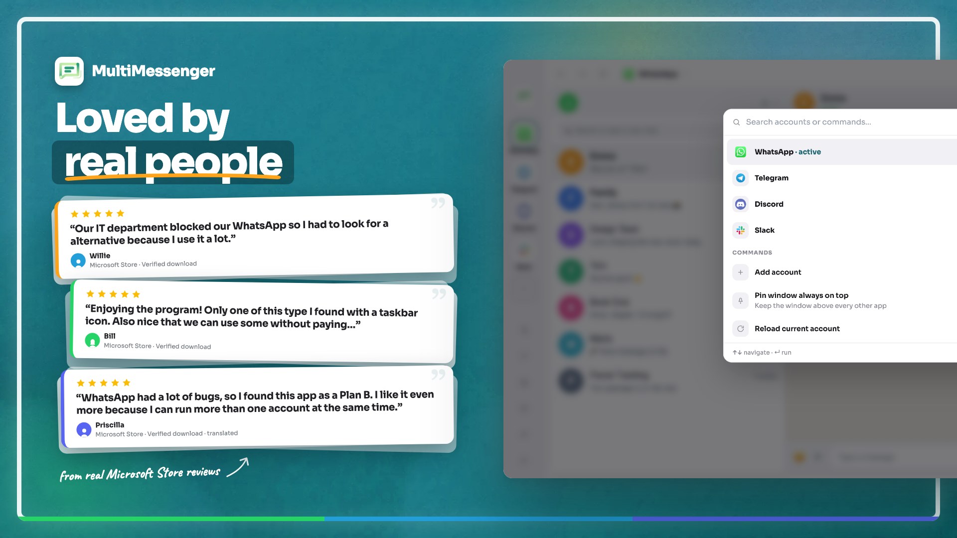 MultiMessenger screenshot