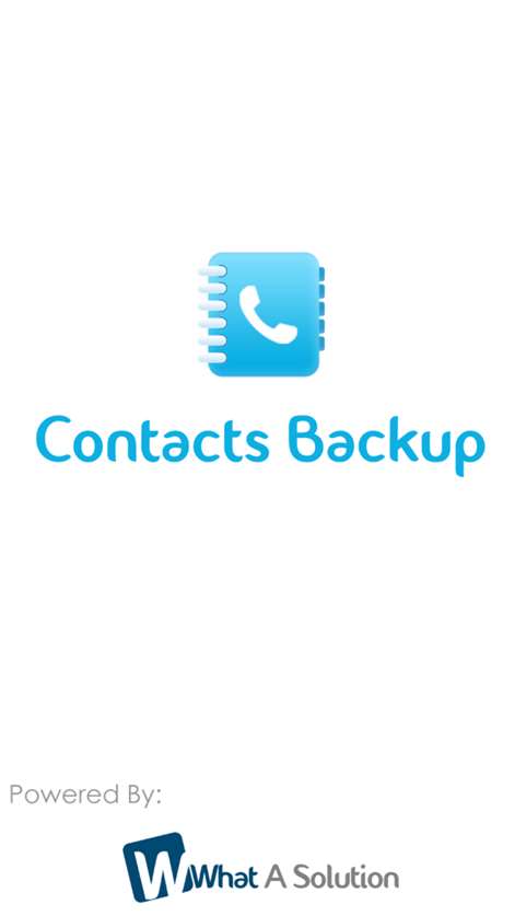 Contacts Backup Screenshots 1