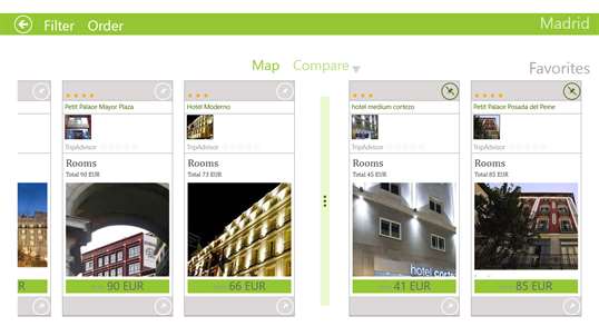 Hotels Madrid screenshot 2