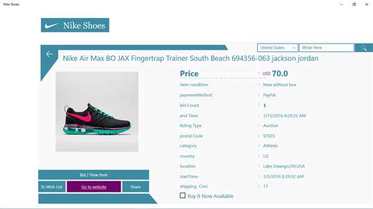 Nike Shoes screenshot 5