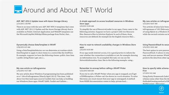 .NET World screenshot 1