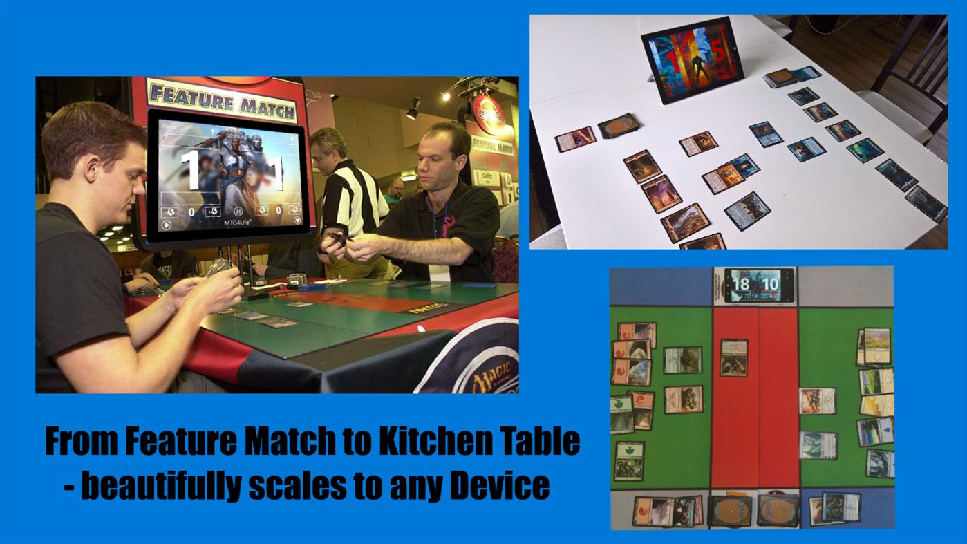 #3. MTG 4 Life (Magic The Gathering Life Counter) (Windows) 来自: Corleone Studios