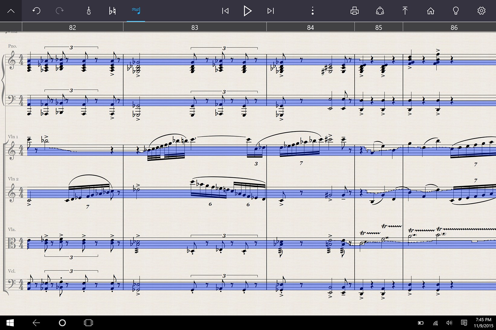 StaffPad for Windows 10