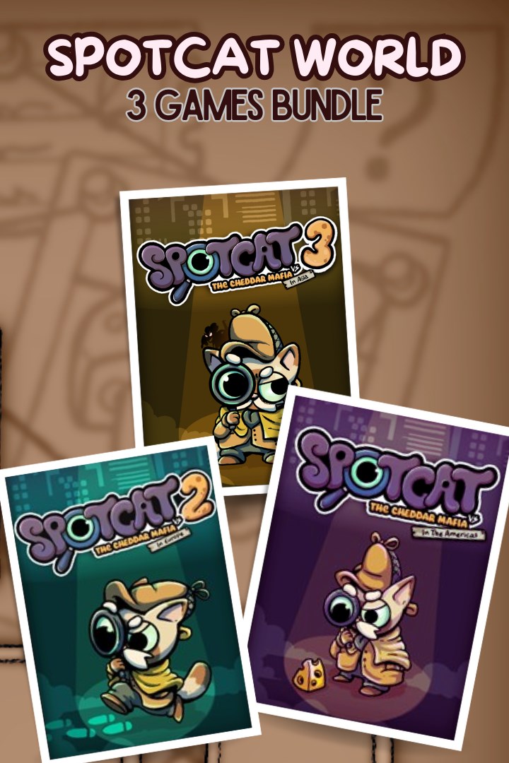 SpotCat vs The Cheddar Mafia: World Bundle