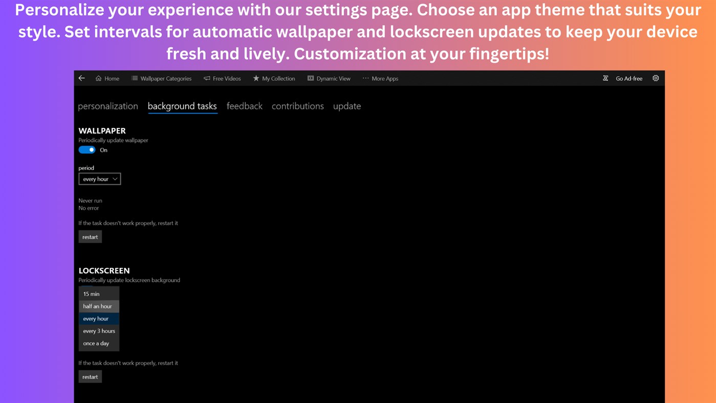 #9. Ultra 4K HD Wallpapers: Desktop WallPapers (Windows) By: finetuneapps