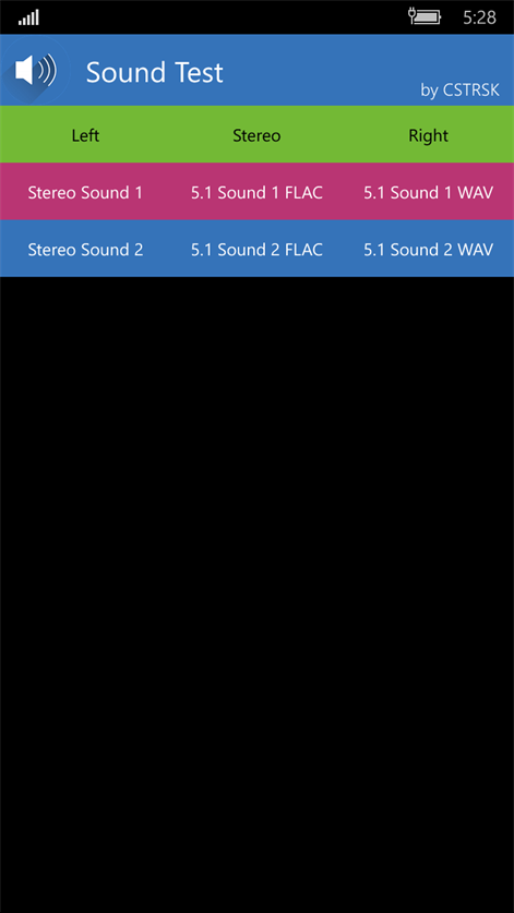 Sound Test Screenshots 2