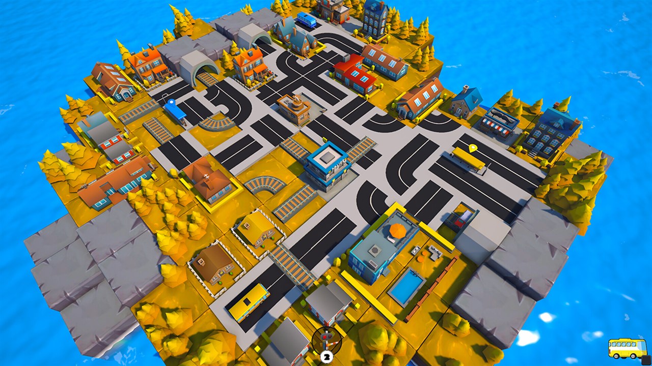 Busway Islands - Puzzle screenshot 1