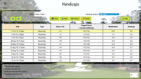 Chart My Golf Screenshots 2