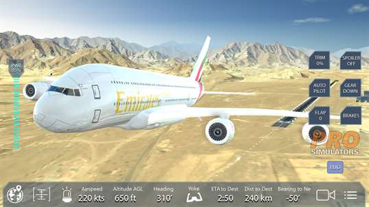 Pro Flight Simulator Dubai 4K Edition screenshot 1