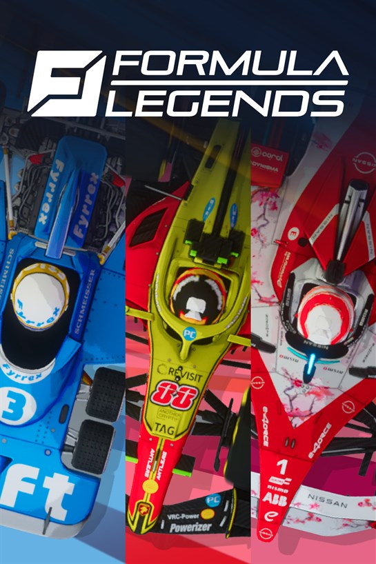 Box shot of Formula Legends Deluxe Edition