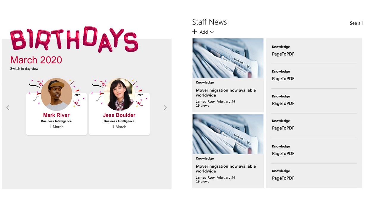 Snapshot 5 of Intranet in a Box: 4 Week Implementation