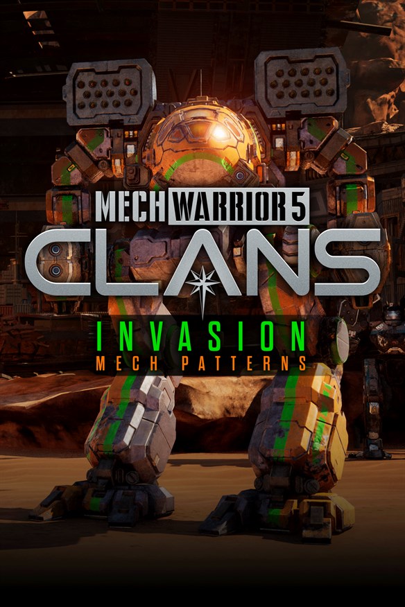 MechWarrior 5: Clans - Invasion Mech Patterns Xbox Series X|S and Xbox One cover art