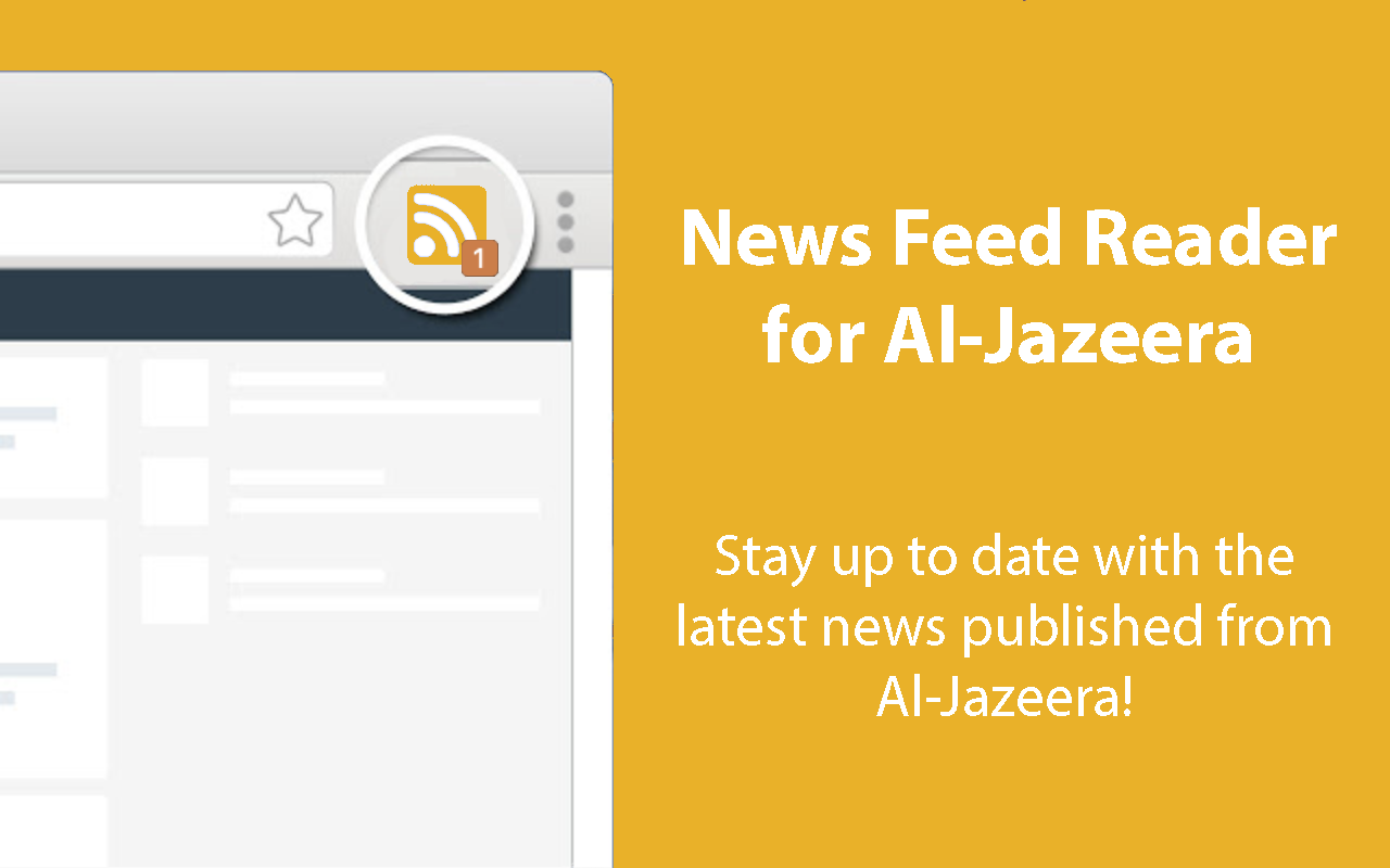 News Feed Reader for Al-Jazeera