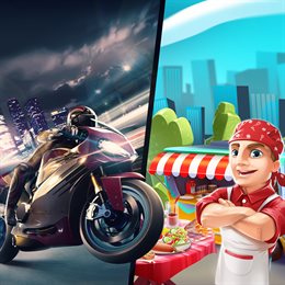 Aperçu Moto Rush GT + Food Truck Tycoon