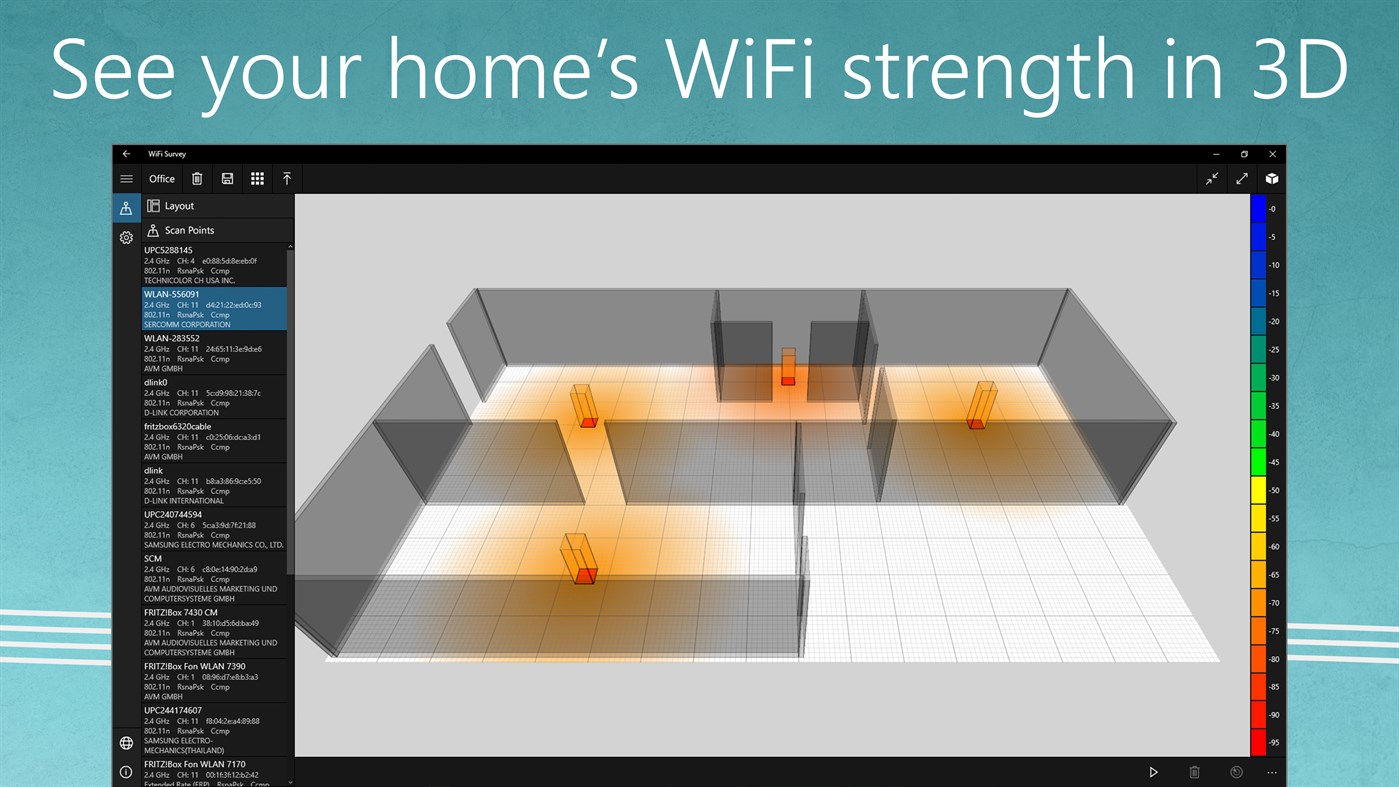 #3. WiFi Survey (Windows) 由: WiFi Tools