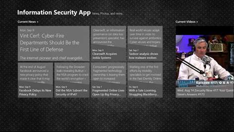 Information Security App Screenshots 1