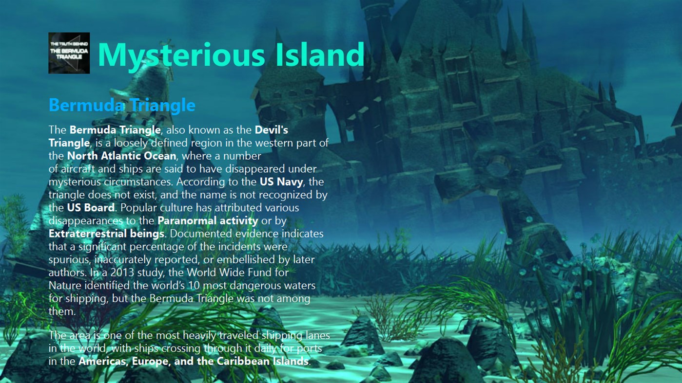 #2. Mysterious Island (Windows) Podle: VignesH AariyaN