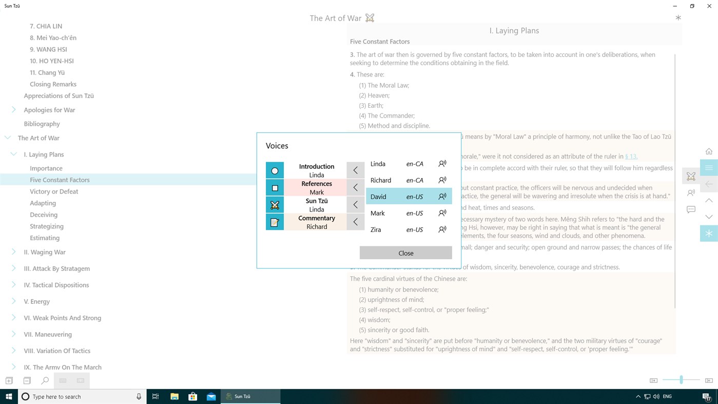 #6. Sun Tzŭ (Windows) Göre: Vision Classics