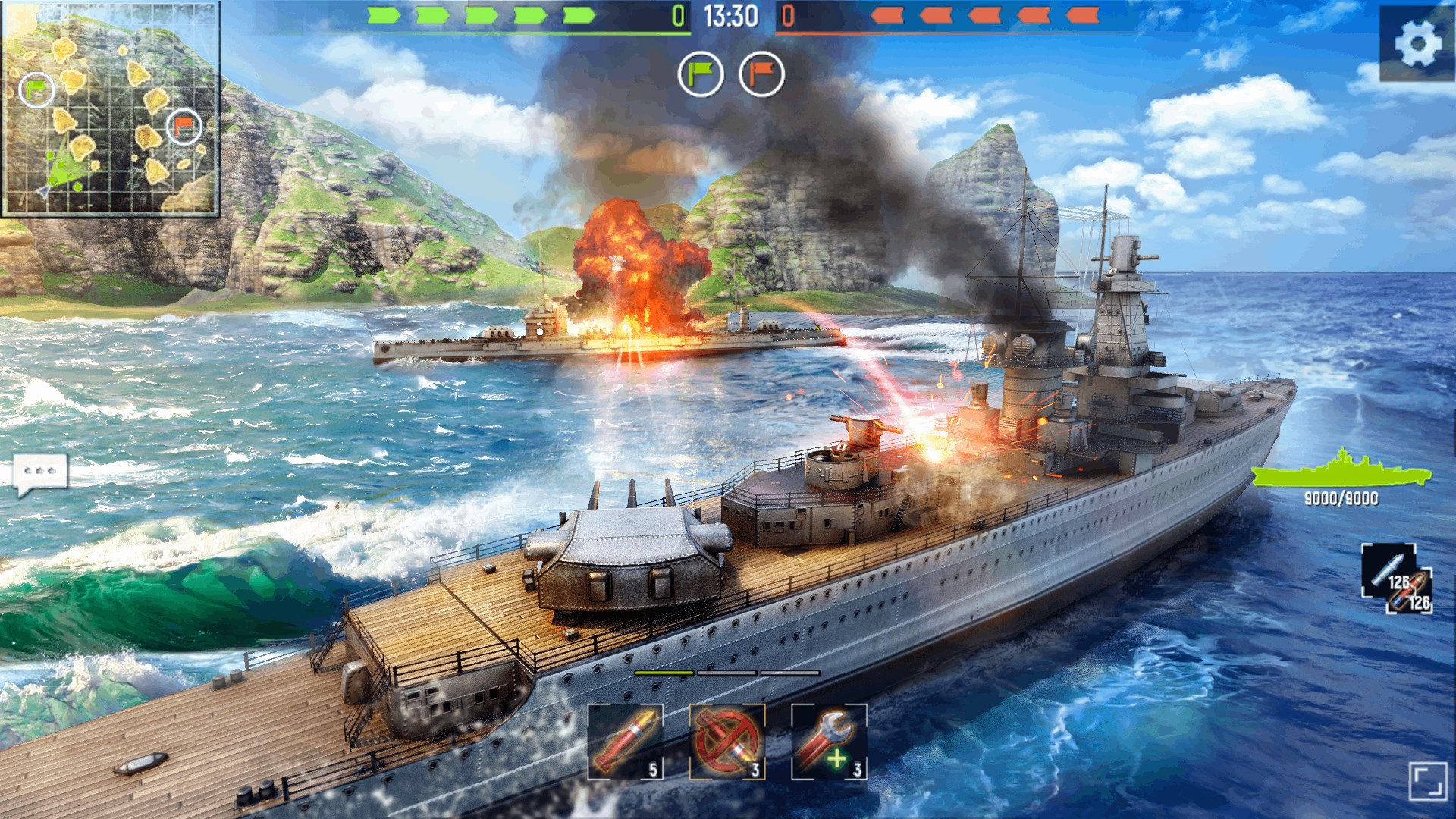 Screenshot 2 Navy War: Juego de Barcos windows