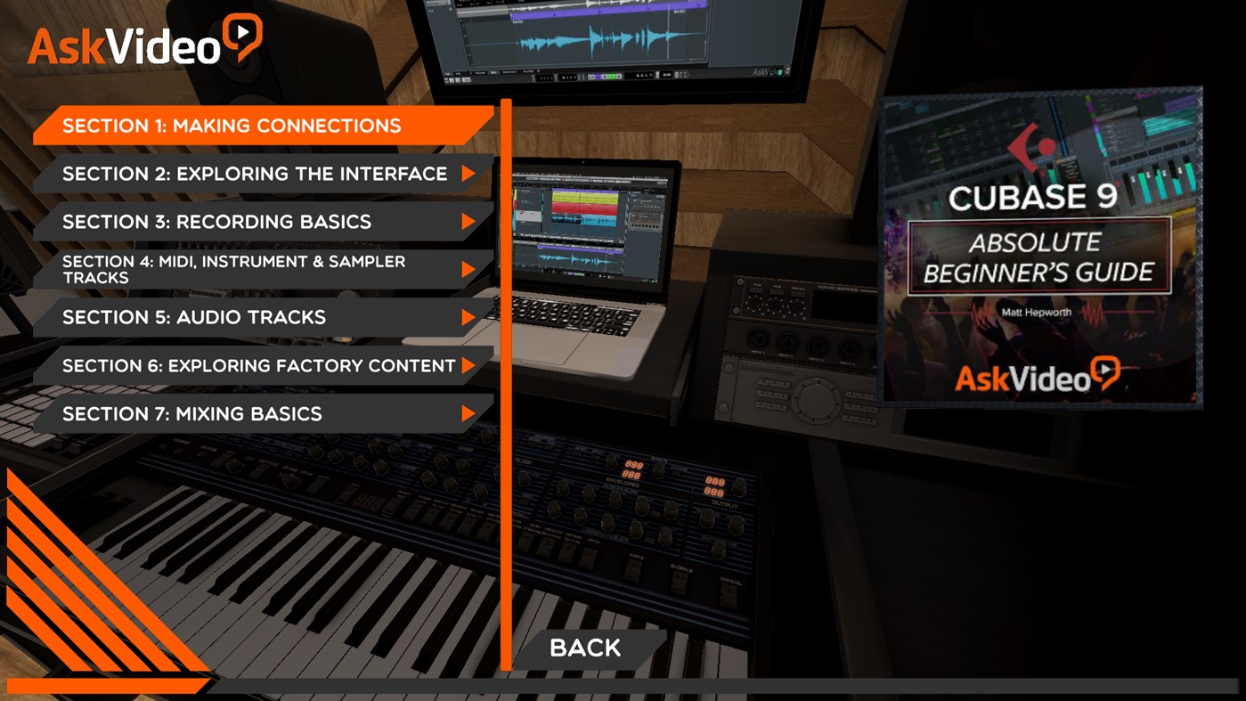#2. Beginner Guide to Cubase 9 By Ask.Video (Windows) By: AskVideo