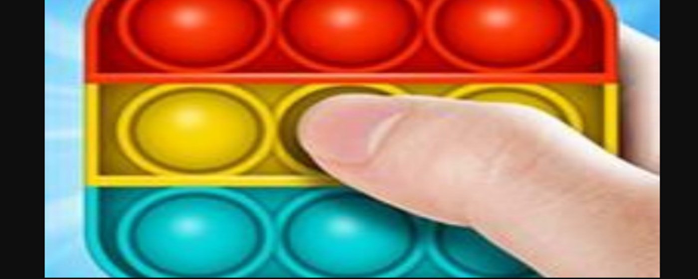 Pop It Master 3D Fidget Toys Game marquee promo image