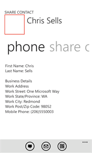 Share Contact screenshot 6