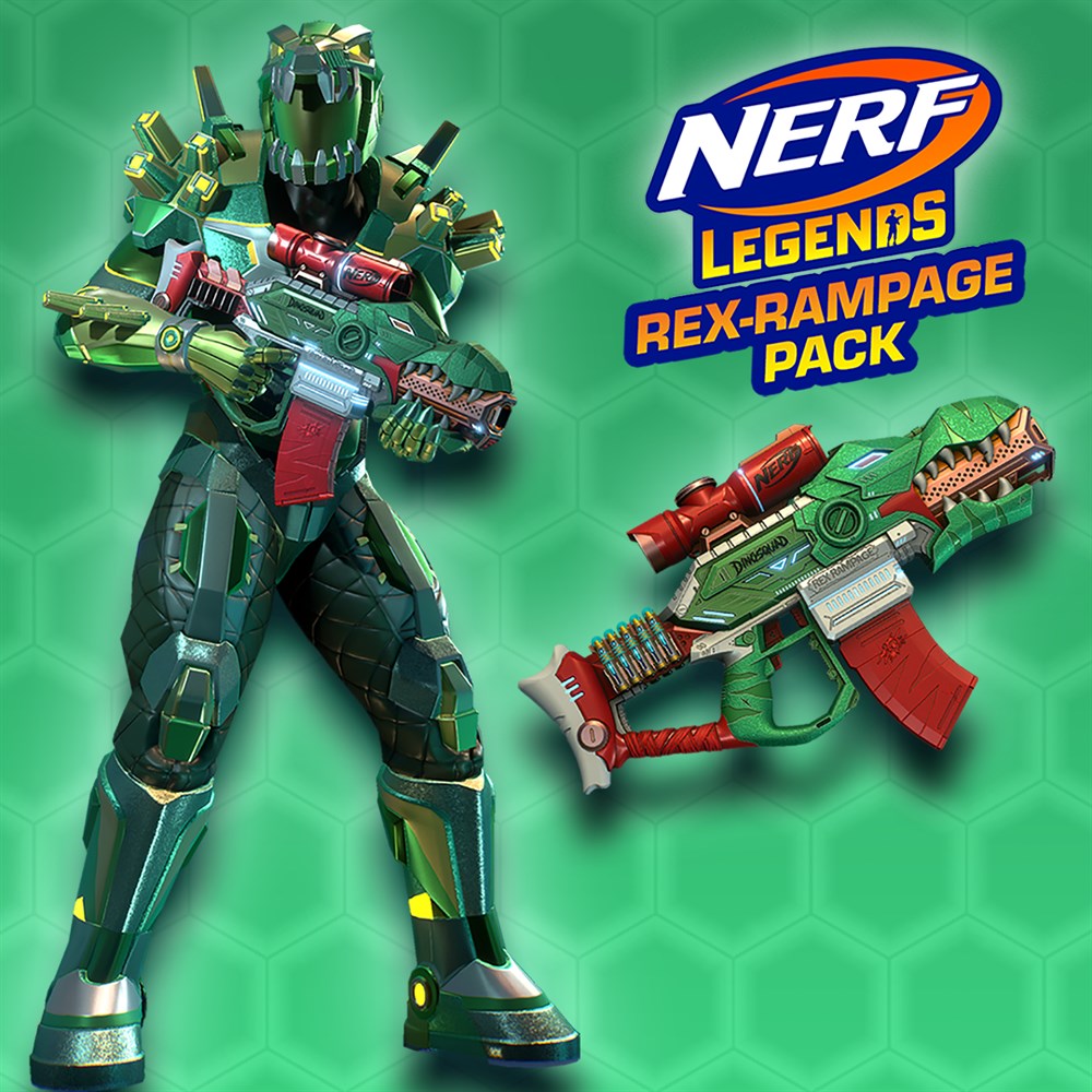 NERF Legends - Rex-Rampage Pack cover art (full size)