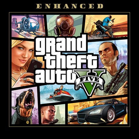 Grand Theft Auto V Enhanced (PC) and Great White Shark Card Bundle