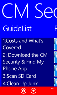 CM Security Master Guide 2018 screenshot 1