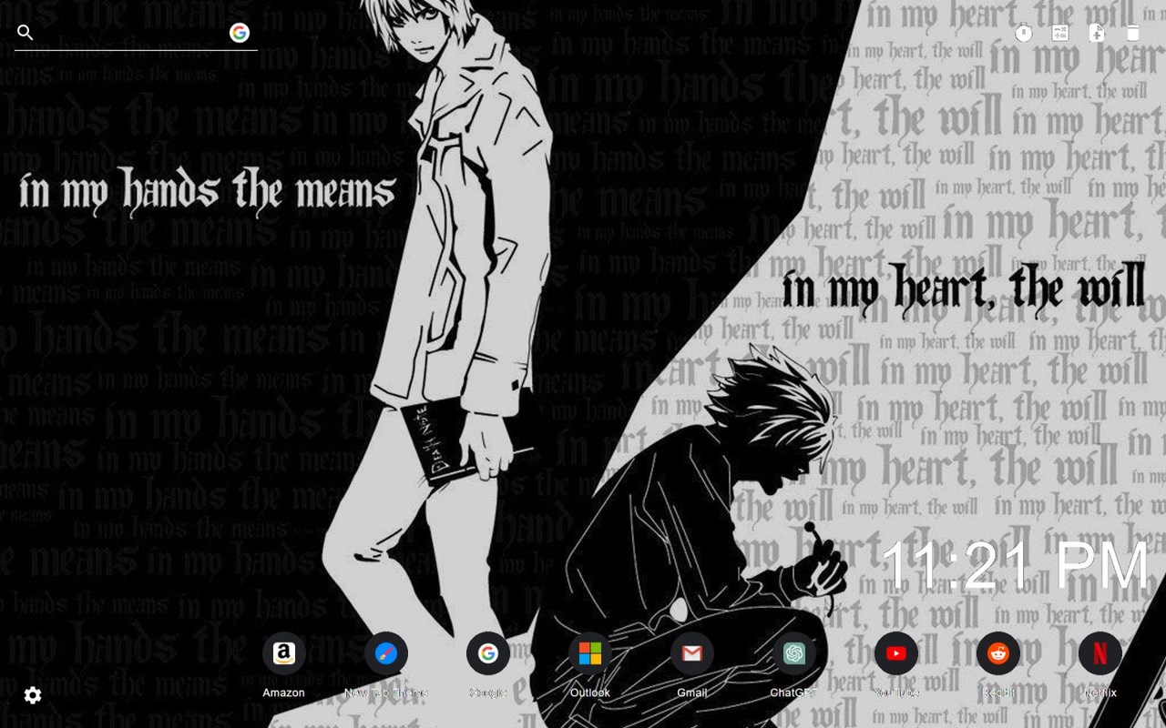 Death Note L Wallpapers New Tab