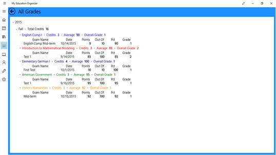 My Education Organizer screenshot 4