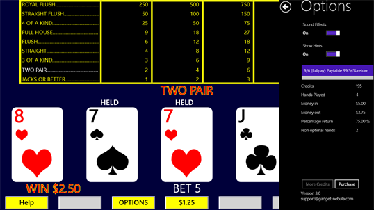 Video Poker Strategy screenshot 4