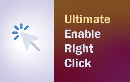 Ultimate Enable Right Click ─ Allow Copy small promo image