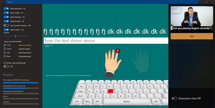 【图】Typing Practice Professional(截图2)