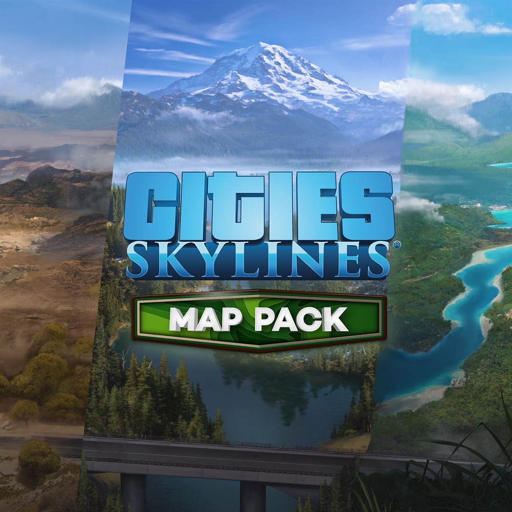 Cities: Skylines - Content Creator Pack: Map Pack cover art (full size)