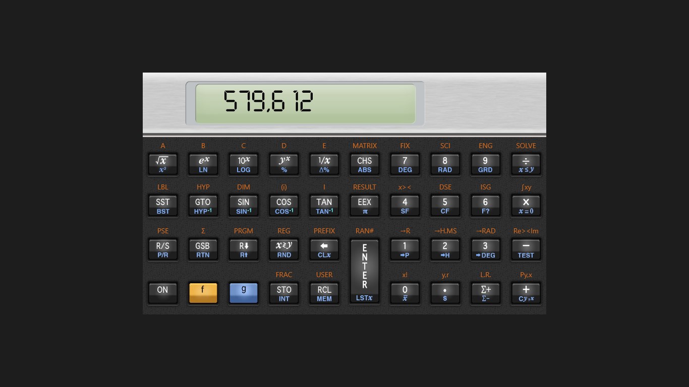 15C Scientific Calculator for Windows 10