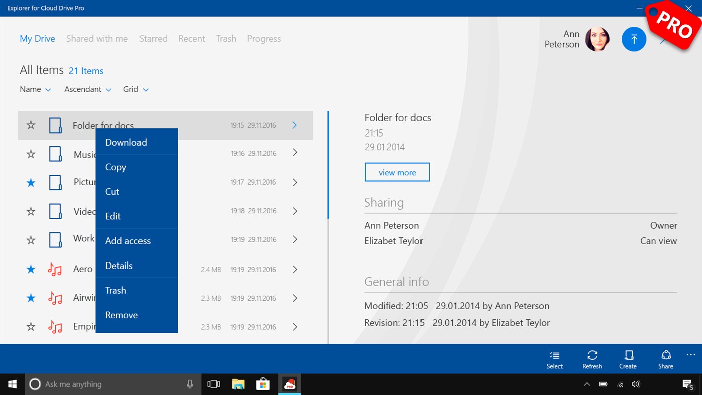 #7. Explorer for Cloud Drive Pro (Windows) بواسطة: Virtual Pulse