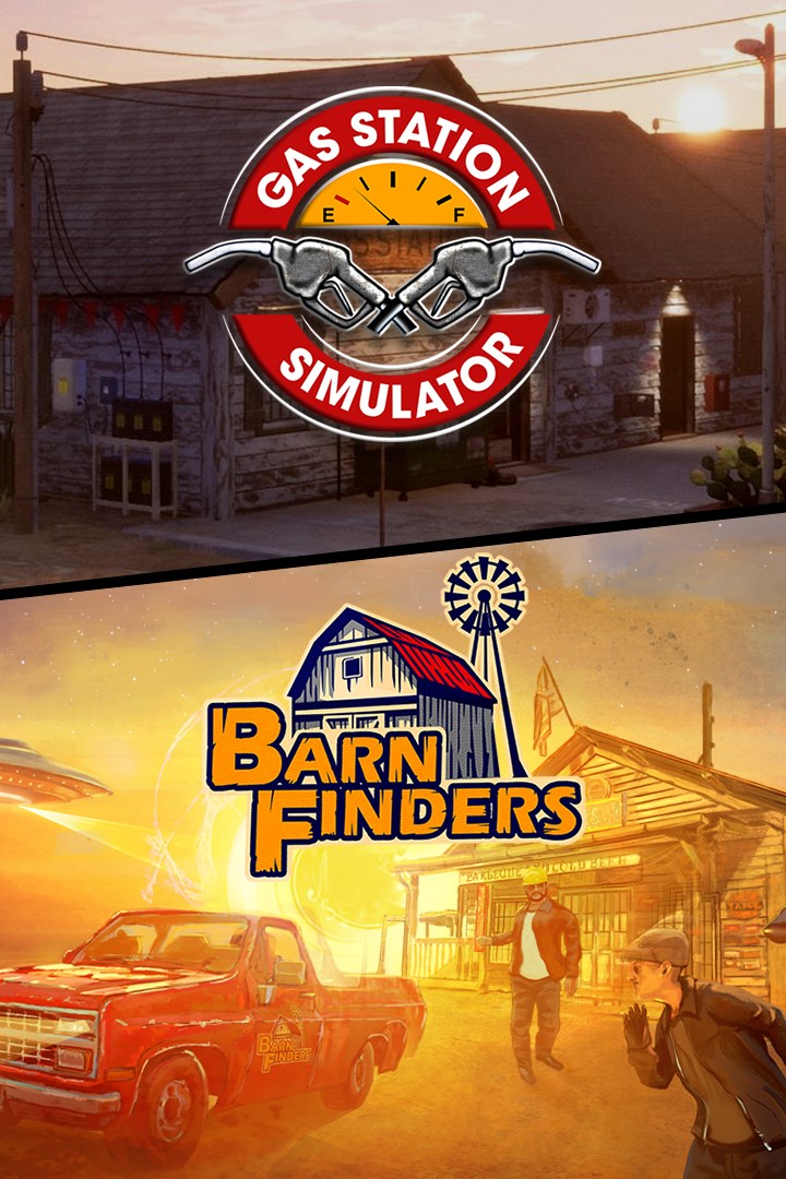 Simulator Pack: Gas Station Simulator and Barn Finders image