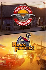 Simulaattoripaketti: Gas Station Simulator ja Barn Finders